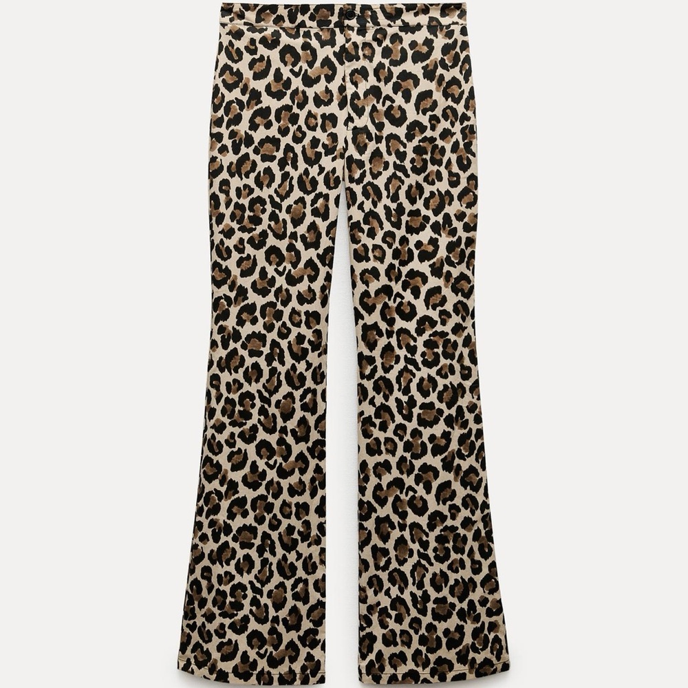 Size XXL | Zara | 100% Cotton Animal Print Pants